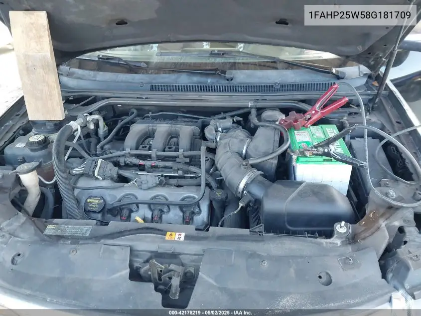 2008 Ford Taurus Limited VIN: 1FAHP25W58G181709 Lot: 42178219