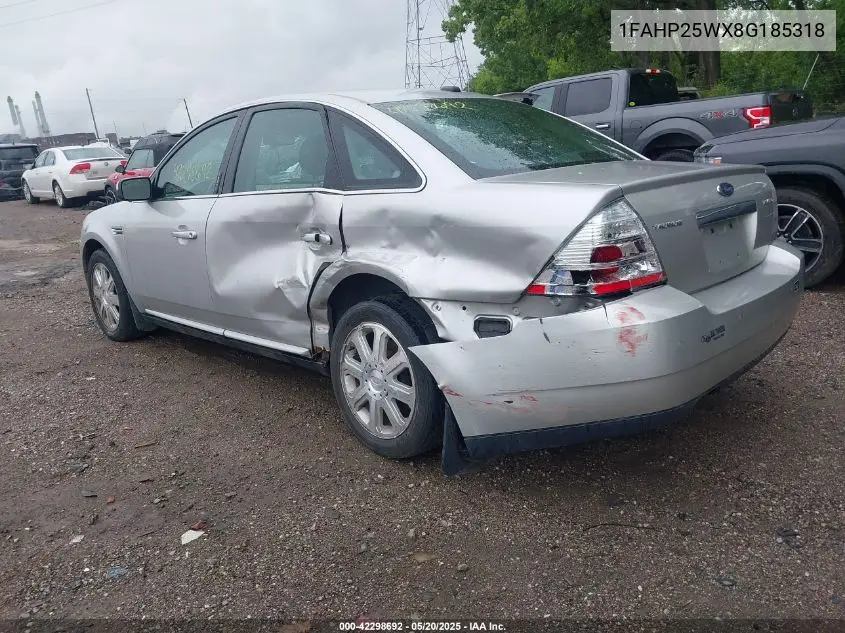 2008 Ford Taurus Limited VIN: 1FAHP25WX8G185318 Lot: 42298692