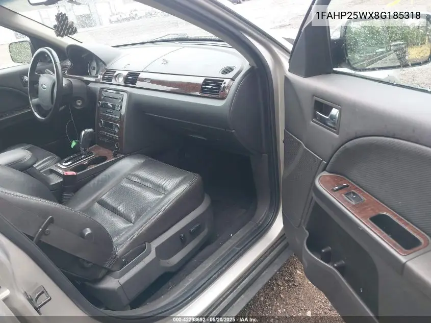 2008 Ford Taurus Limited VIN: 1FAHP25WX8G185318 Lot: 42298692