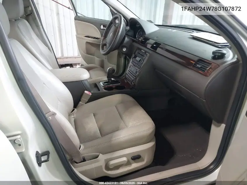 2008 Ford Taurus Sel VIN: 1FAHP24W78G107872 Lot: 42423151