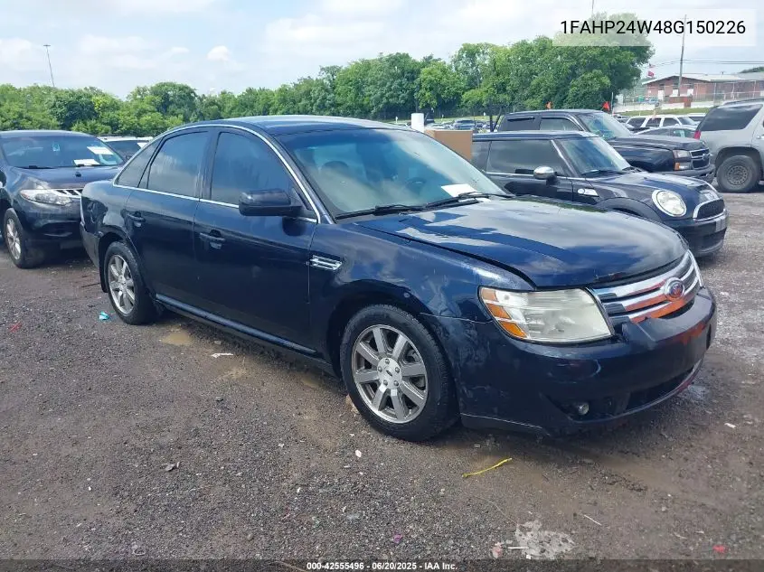 2008 Ford Taurus Sel VIN: 1FAHP24W48G150226 Lot: 42555496