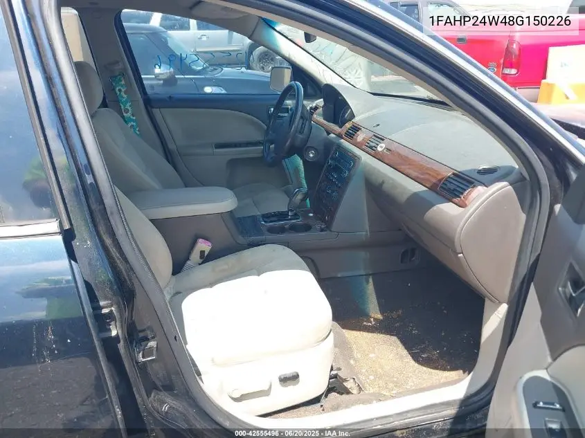 2008 Ford Taurus Sel VIN: 1FAHP24W48G150226 Lot: 42555496