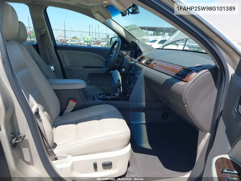 2008 Ford Taurus Limited VIN: 1FAHP25W98G101389 Lot: 42587454