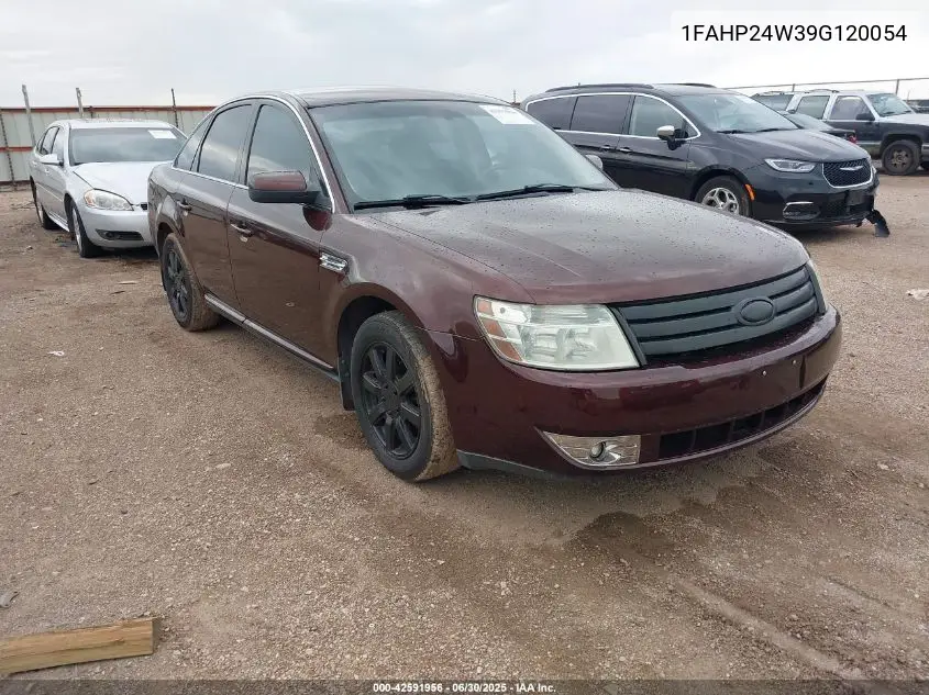 2009 Ford Taurus Sel VIN: 1FAHP24W39G120054 Lot: 42591956