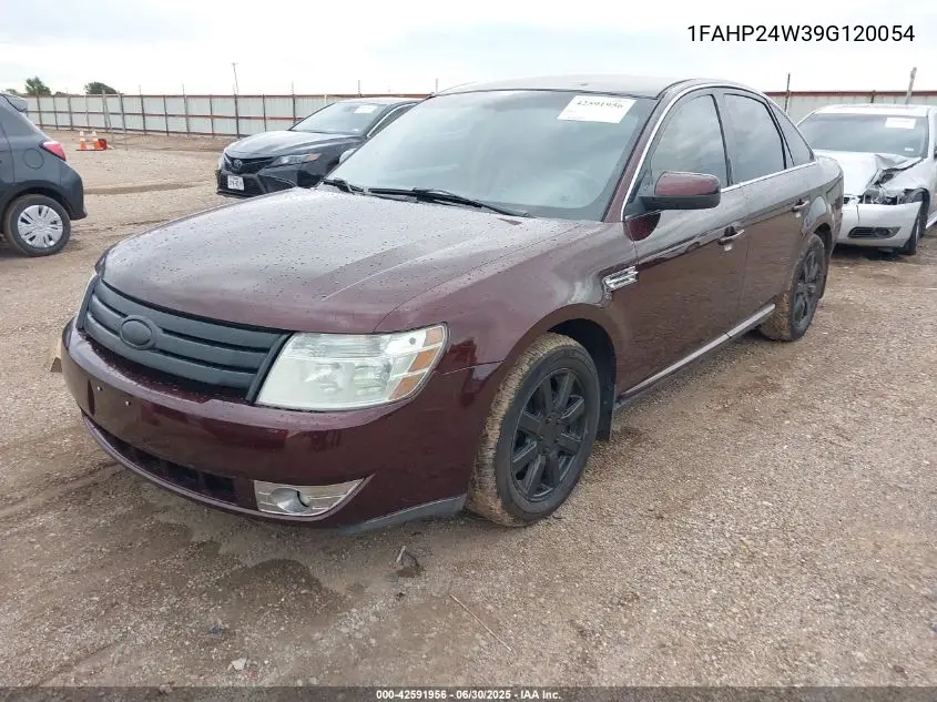 2009 Ford Taurus Sel VIN: 1FAHP24W39G120054 Lot: 42591956