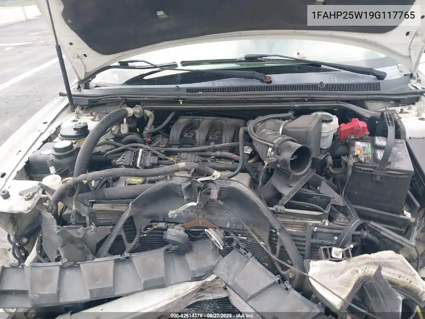 2009 Ford Taurus Limited VIN: 1FAHP25W19G117765 Lot: 42614378