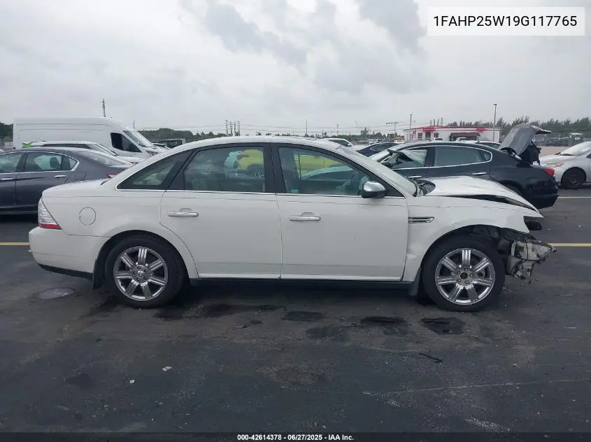 2009 Ford Taurus Limited VIN: 1FAHP25W19G117765 Lot: 42614378