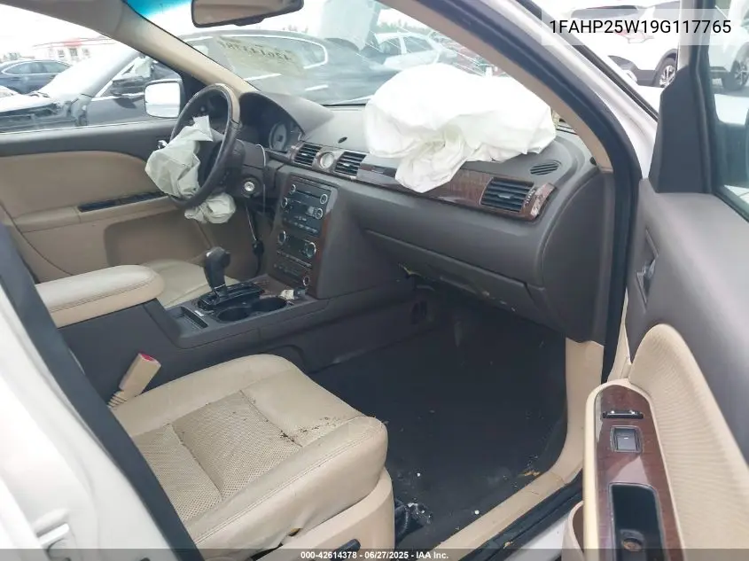 2009 Ford Taurus Limited VIN: 1FAHP25W19G117765 Lot: 42614378