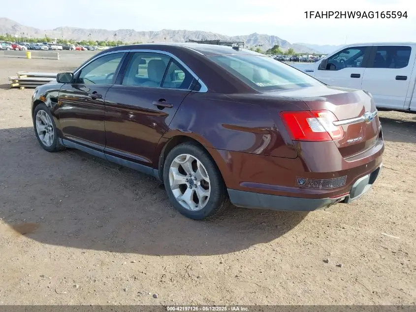 2010 Ford Taurus Sel VIN: 1FAHP2HW9AG165594 Lot: 42197126