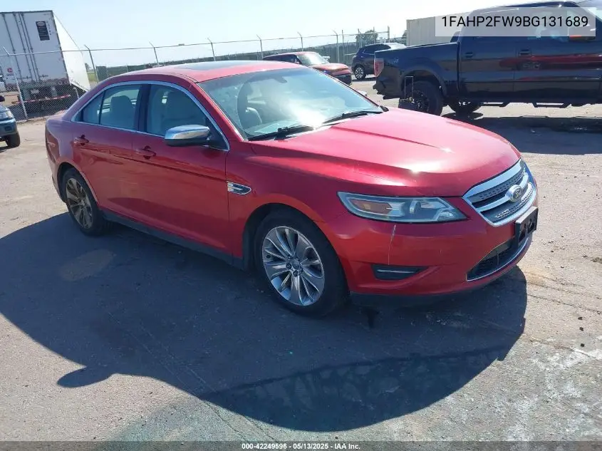 2011 Ford Taurus Limited VIN: 1FAHP2FW9BG131689 Lot: 42249596
