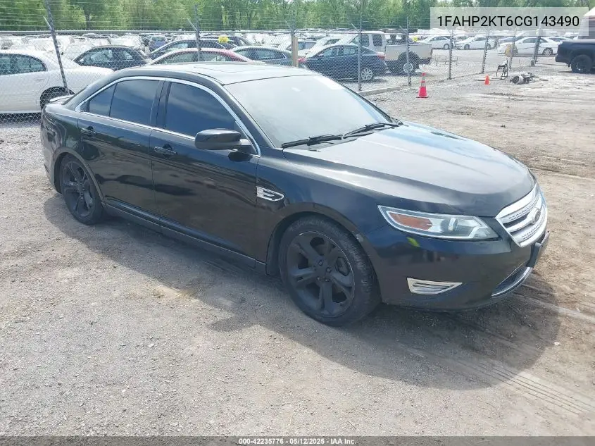 2012 Ford Taurus Sho VIN: 1FAHP2KT6CG143490 Lot: 42235776