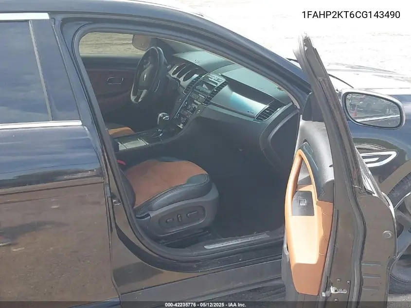 2012 Ford Taurus Sho VIN: 1FAHP2KT6CG143490 Lot: 42235776