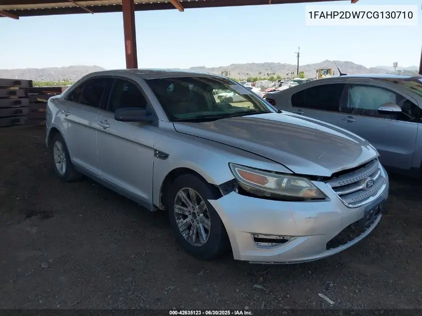 2012 Ford Taurus Se VIN: 1FAHP2DW7CG130710 Lot: 42635123
