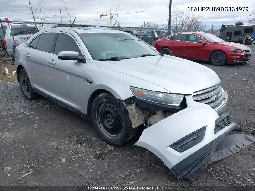 2013 Ford Taurus Sel VIN: 1FAHP2H89DG134979 Lot: 12294748