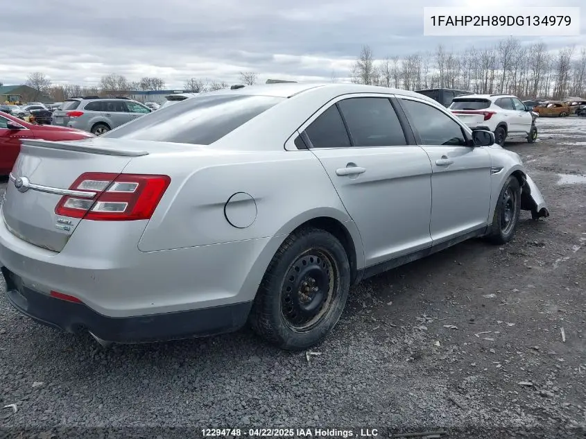 2013 Ford Taurus Sel VIN: 1FAHP2H89DG134979 Lot: 12294748
