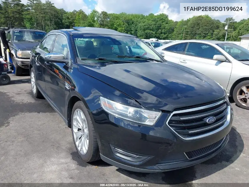 2013 Ford Taurus Sel VIN: 1FAHP2E85DG199624 Lot: 42262333
