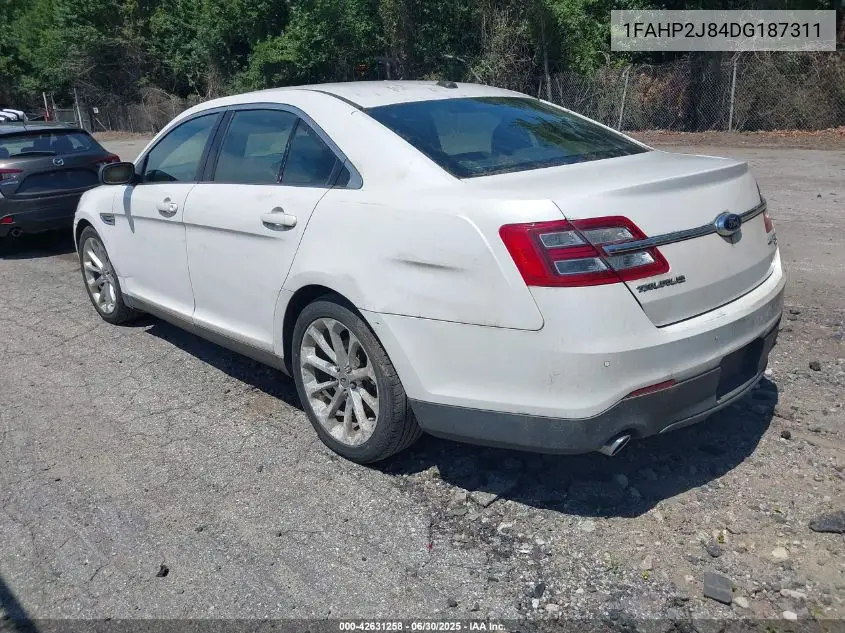 2013 Ford Taurus Limited VIN: 1FAHP2J84DG187311 Lot: 42631258