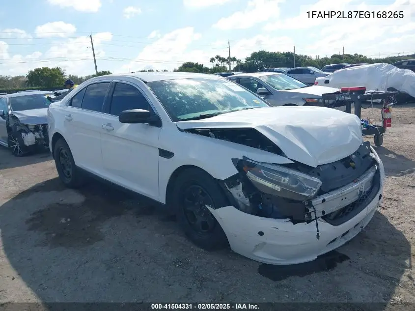 2014 Ford Police Interceptor VIN: 1FAHP2L87EG168265 Lot: 41504331