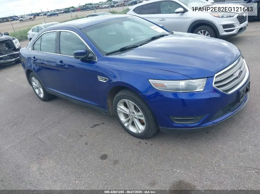 2014 Ford Taurus Sel VIN: 1FAHP2E82EG121643 Lot: 42601258