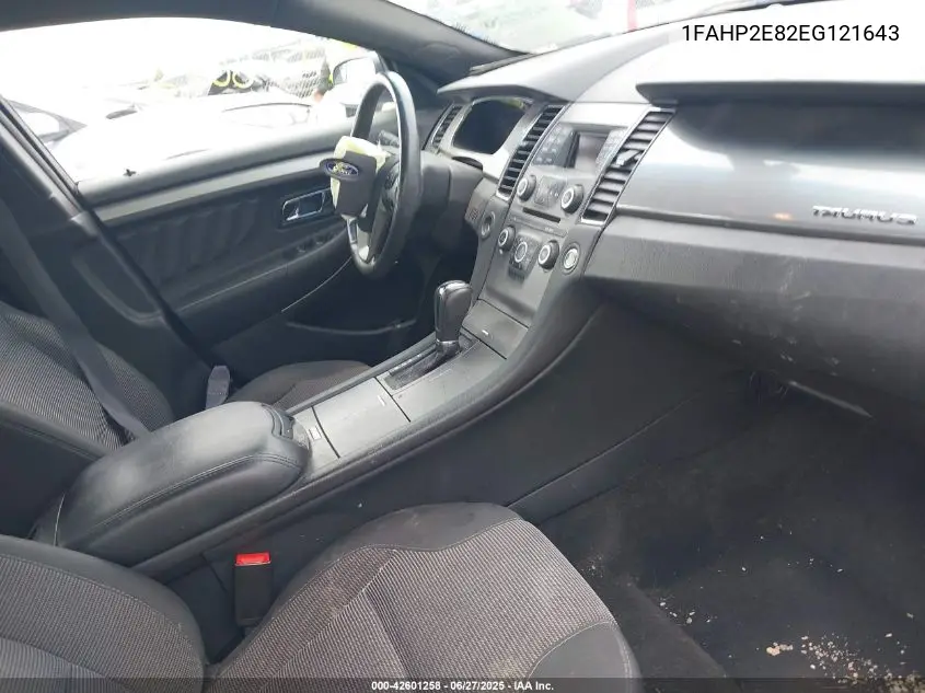 2014 Ford Taurus Sel VIN: 1FAHP2E82EG121643 Lot: 42601258