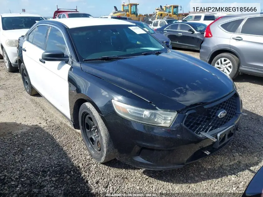 2014 Ford Taurus Police Interceptor VIN: 1FAHP2MK8EG185666 Lot: 42608018
