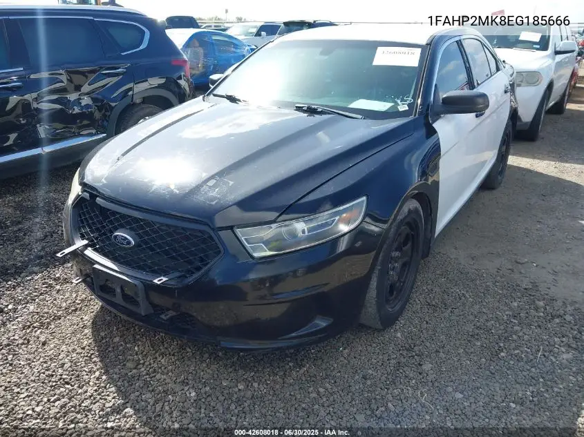 2014 Ford Taurus Police Interceptor VIN: 1FAHP2MK8EG185666 Lot: 42608018