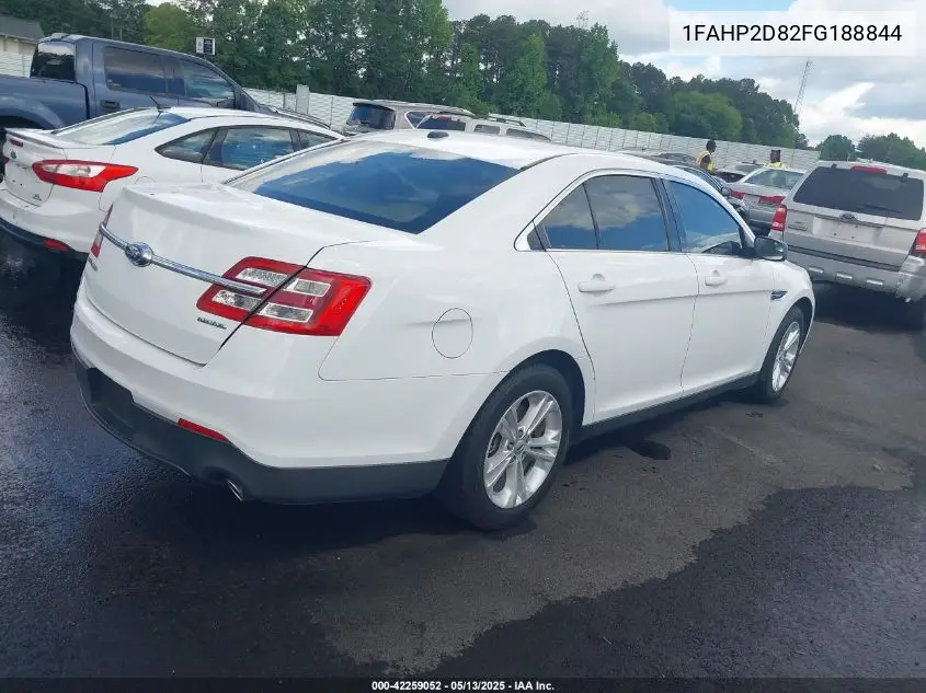 2015 Ford Taurus Se VIN: 1FAHP2D82FG188844 Lot: 42259052