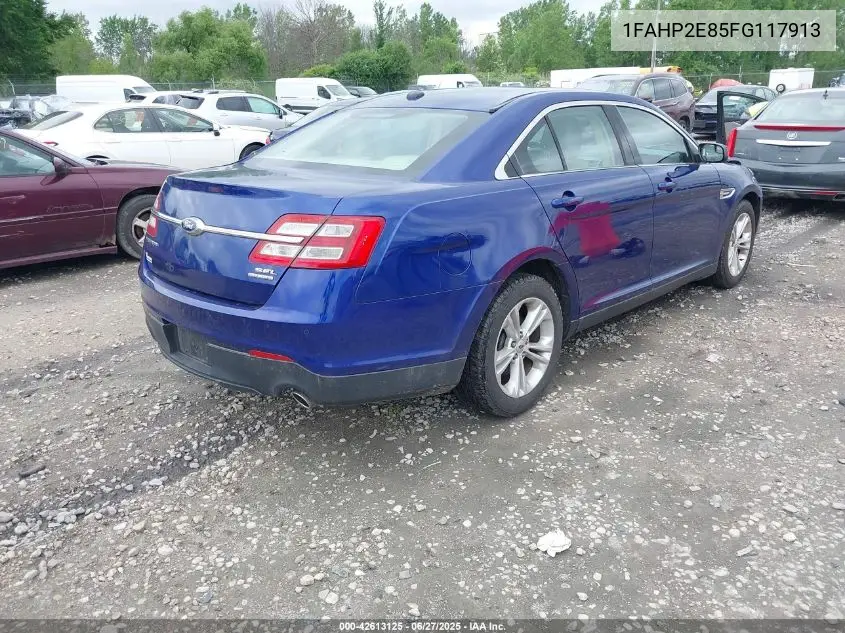 2015 Ford Taurus Sel VIN: 1FAHP2E85FG117913 Lot: 42613125