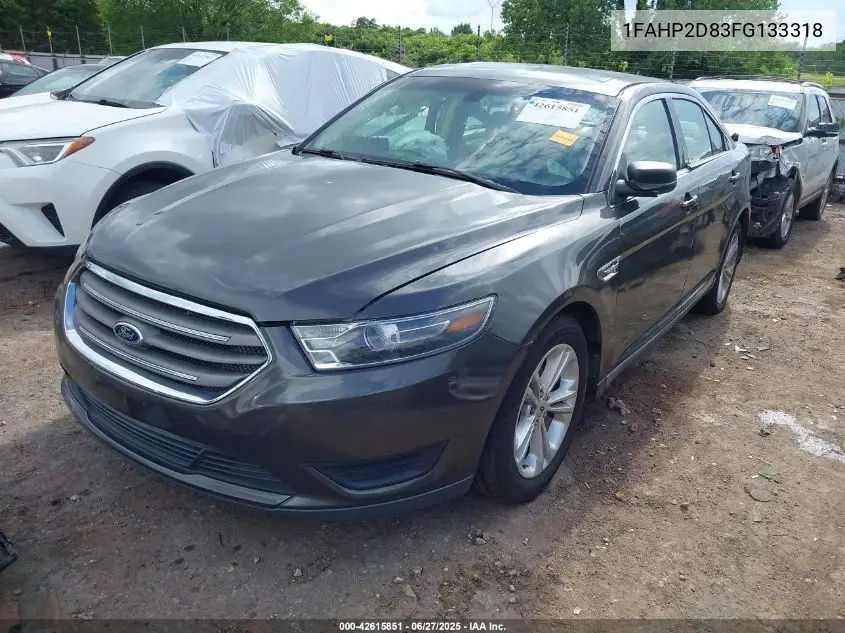 2015 Ford Taurus Se VIN: 1FAHP2D83FG133318 Lot: 42615851