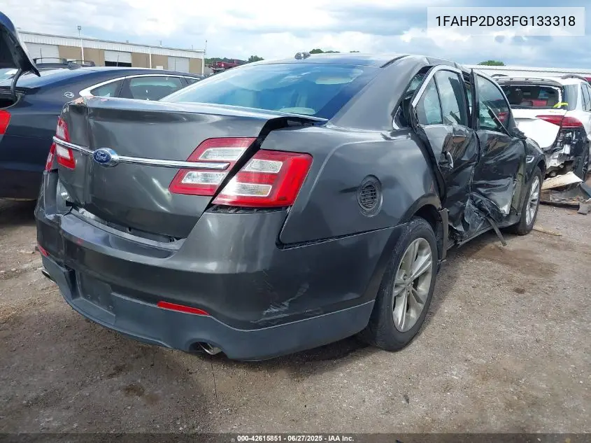 2015 Ford Taurus Se VIN: 1FAHP2D83FG133318 Lot: 42615851