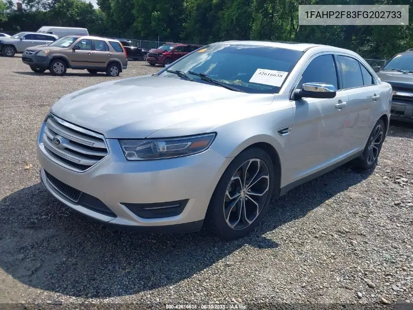 2015 Ford Taurus Limited VIN: 1FAHP2F83FG202733 Lot: 42616638