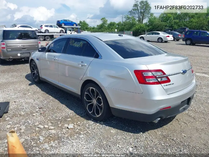 2015 Ford Taurus Limited VIN: 1FAHP2F83FG202733 Lot: 42616638