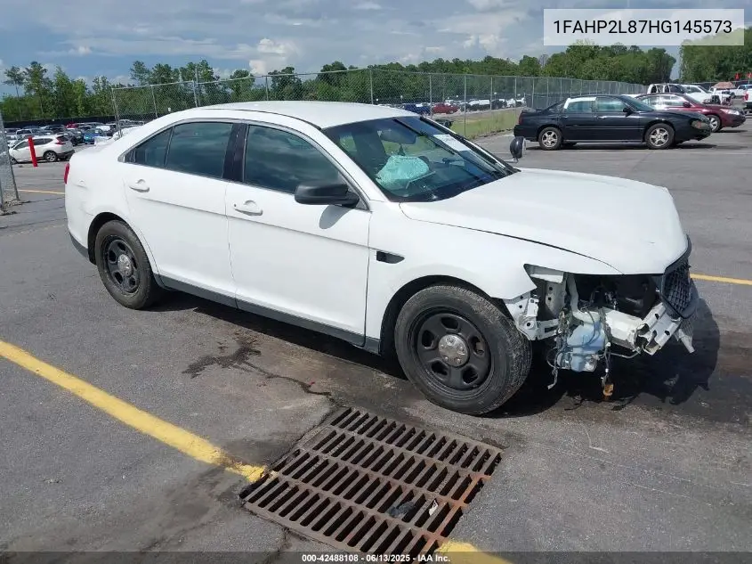 2017 Ford Police Interceptor VIN: 1FAHP2L87HG145573 Lot: 42488108