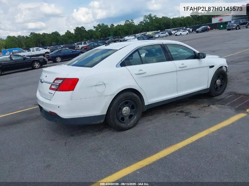 2017 Ford Police Interceptor VIN: 1FAHP2L87HG145573 Lot: 42488108