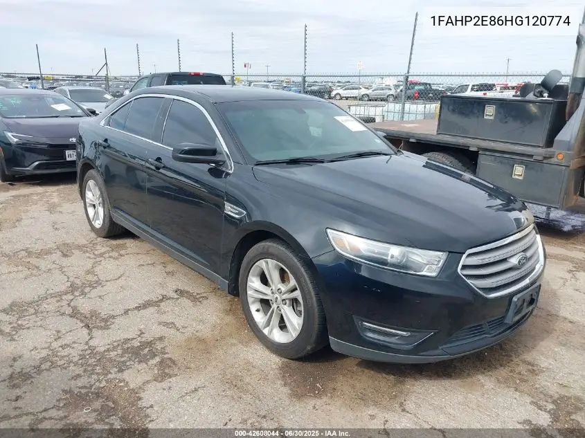 2017 Ford Taurus Sel VIN: 1FAHP2E86HG120774 Lot: 42608044