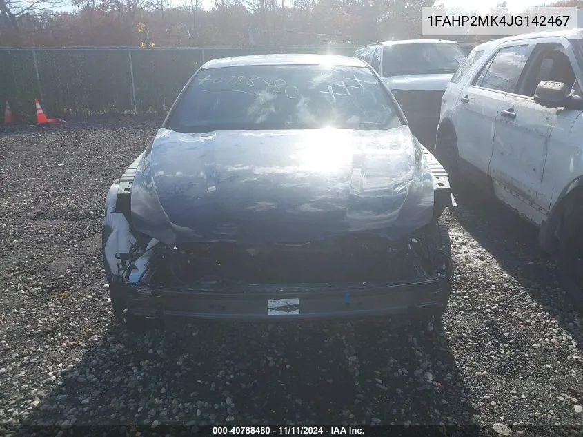 2018 Ford Police Interceptor VIN: 1FAHP2MK4JG142467 Lot: 40788480