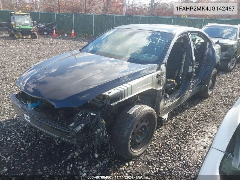 2018 Ford Police Interceptor VIN: 1FAHP2MK4JG142467 Lot: 40788480