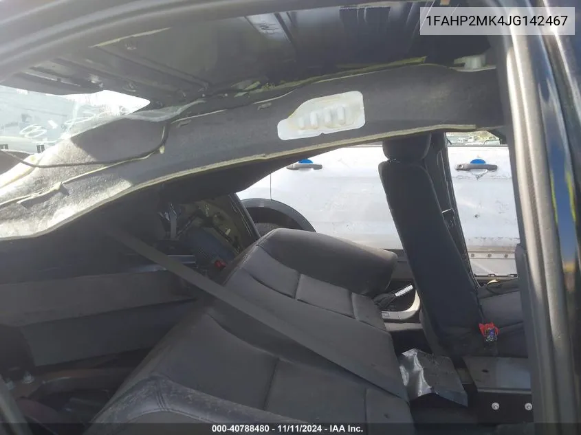 2018 Ford Police Interceptor VIN: 1FAHP2MK4JG142467 Lot: 40788480