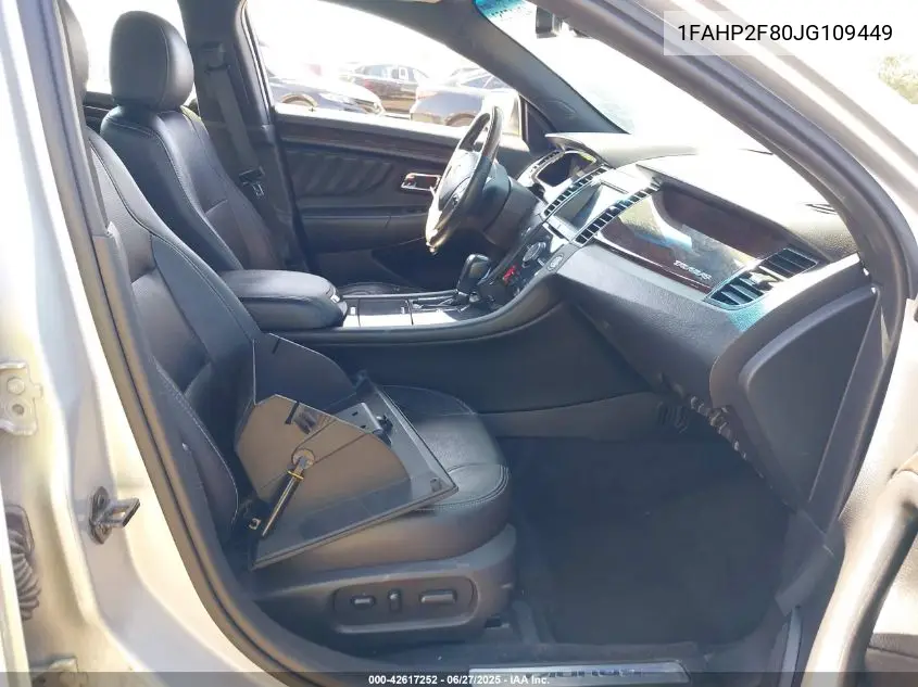 2018 Ford Taurus Limited VIN: 1FAHP2F80JG109449 Lot: 42617252