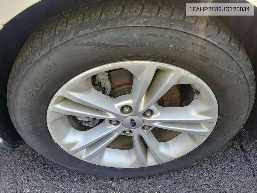 1FAHP2E82JG120034 2018 Ford Taurus Sel