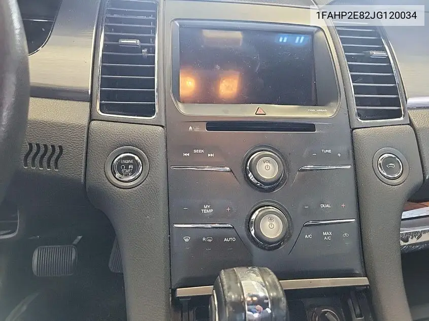 1FAHP2E82JG120034 2018 Ford Taurus Sel