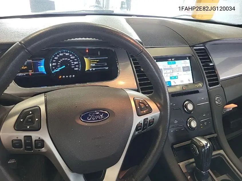 1FAHP2E82JG120034 2018 Ford Taurus Sel