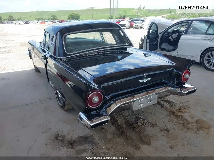 1957 Ford Thunderbird VIN: D7FH291454 Lot: 42496881