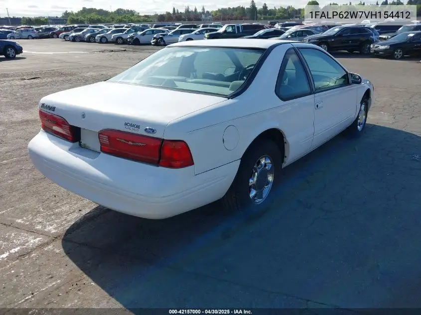 1997 Ford Thunderbird Lx VIN: 1FALP62W7VH154412 Lot: 42157000