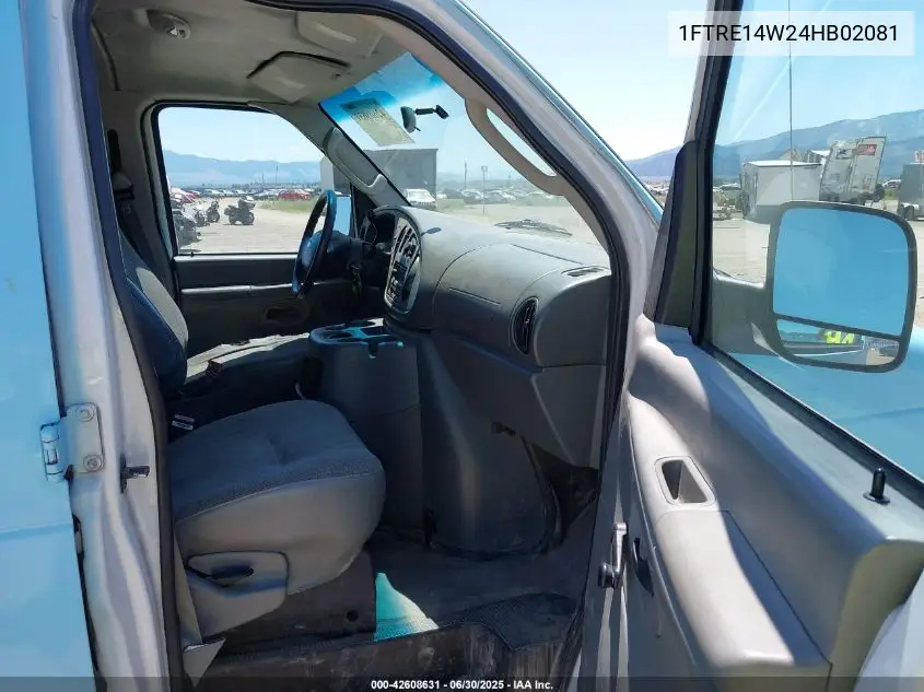 2004 Ford E-150 Commercial/Recreational VIN: 1FTRE14W24HB02081 Lot: 42608631