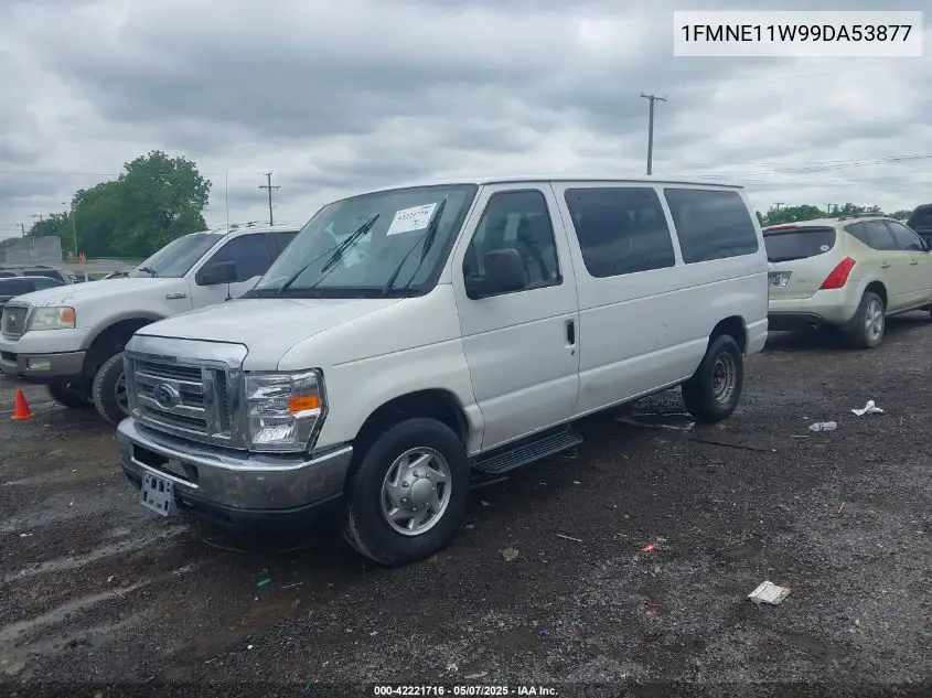 2009 Ford E-150 Xl/Xlt VIN: 1FMNE11W99DA53877 Lot: 42221716