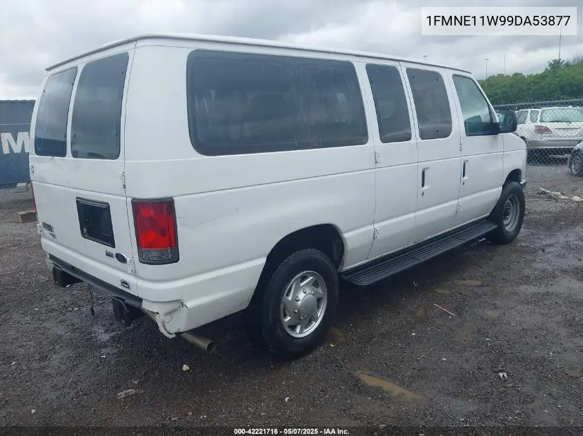 2009 Ford E-150 Xl/Xlt VIN: 1FMNE11W99DA53877 Lot: 42221716