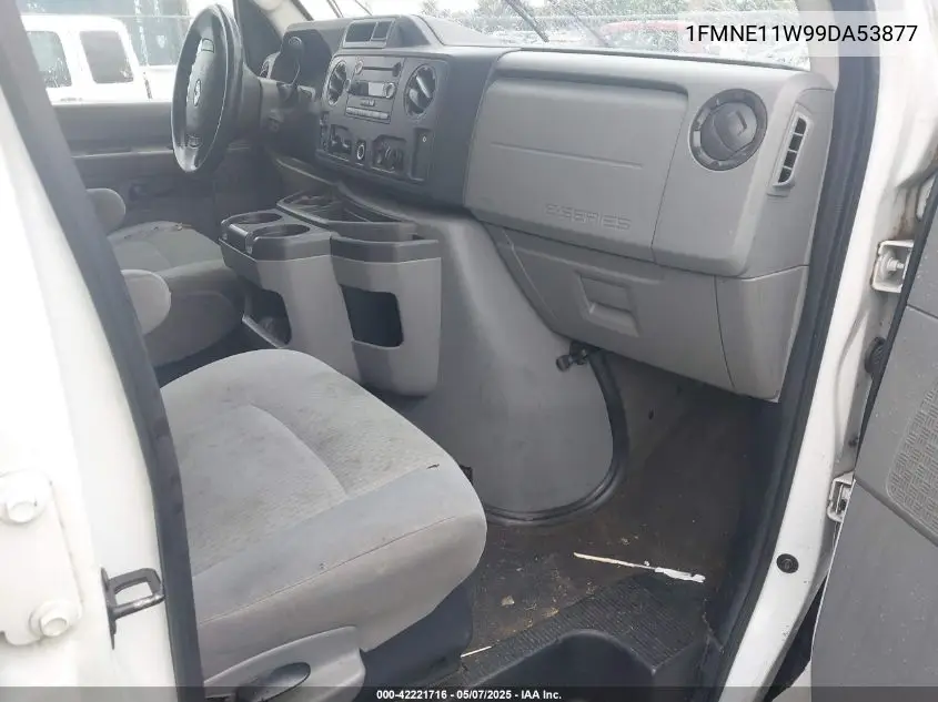 2009 Ford E-150 Xl/Xlt VIN: 1FMNE11W99DA53877 Lot: 42221716