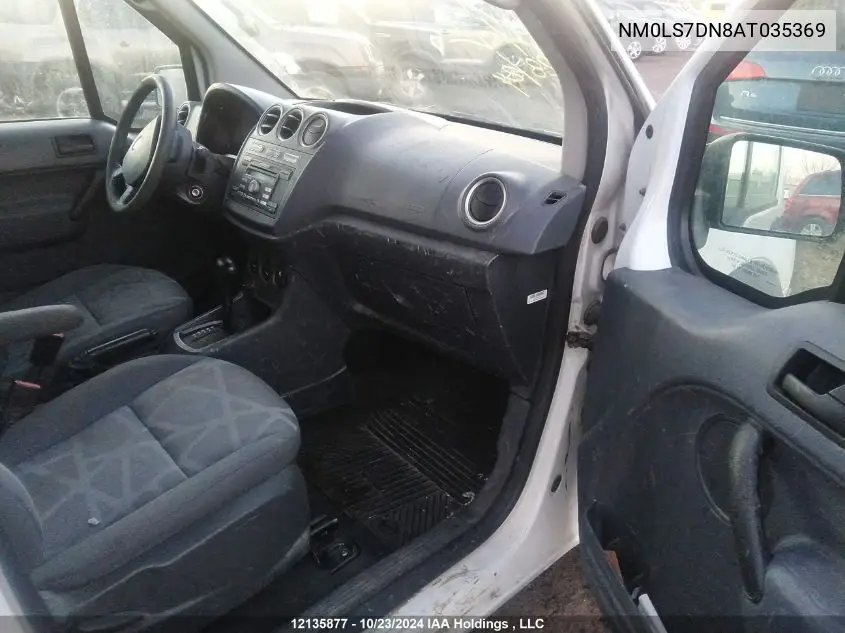 2010 Ford Transit Connect Xlt VIN: NM0LS7DN8AT035369 Lot: 12135877