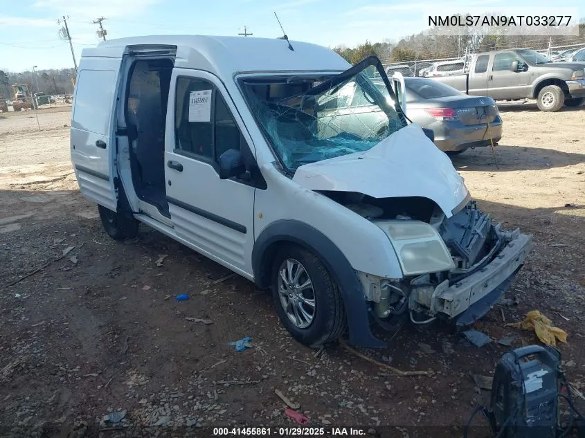2010 Ford Transit Connect Xl VIN: NM0LS7AN9AT033277 Lot: 41455861